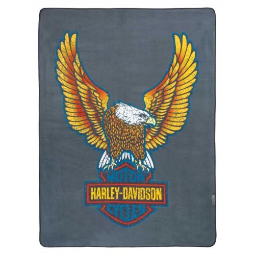 H D B S EAGLE FOLDING BLANKET Harley Davidson GoodWood MotorClothes NetShop