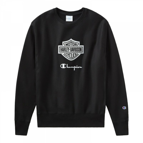 ChampionxHarley-Davidsonファナティッククルーネック ChampionxHarley-Davidsonファナティッククルーネック