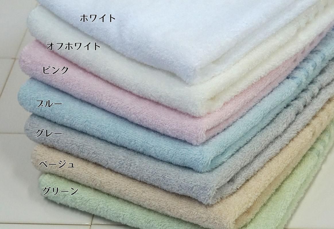 40番手 230匁 泉州タオル 国産白タオル 40+5枚 備蓄 介護 理容 240匁国産泉州ソフト白タオル【総パイル】：480枚組|業務用