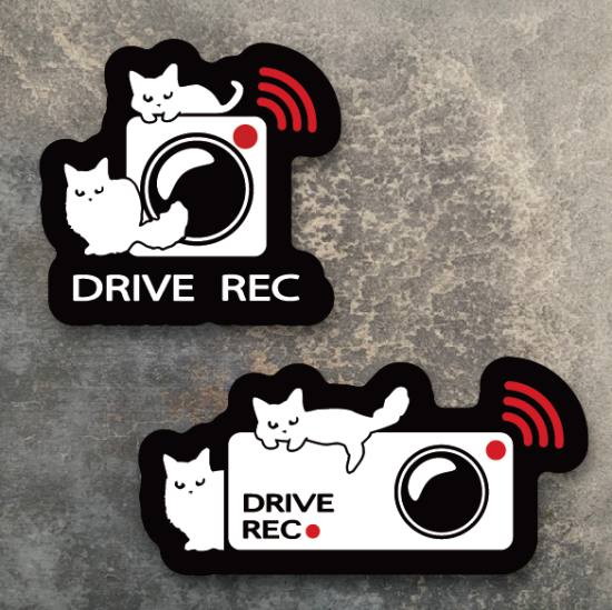 CATS ねこドライブレコーダー搭載マグネット うさぎグッズ専門店