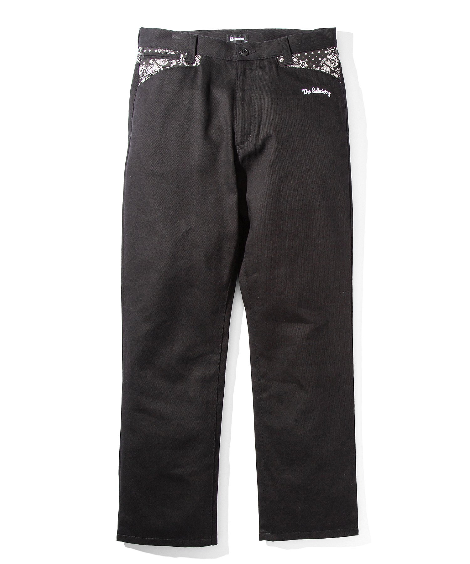 WORK PANTS-PAISLEY- - Subciety Online Store