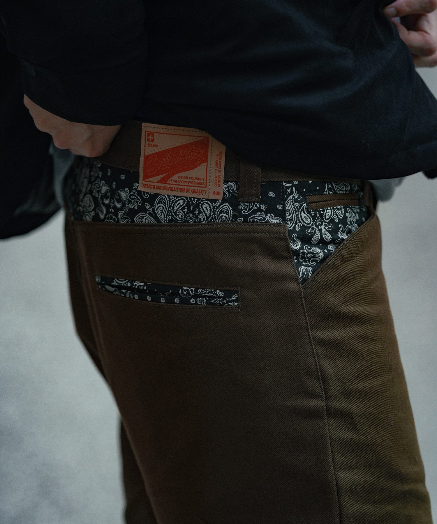 WORK PANTS-PAISLEY- - Subciety Online Store