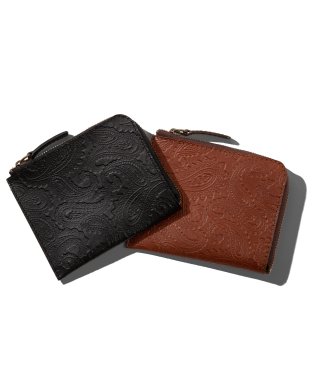 PAISLEY LEATHER WALLET