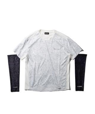 PAISLEY DRY TEE & ARM SLEEVE (SET)