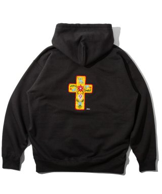 EMBROIDERY CROSS PARKA