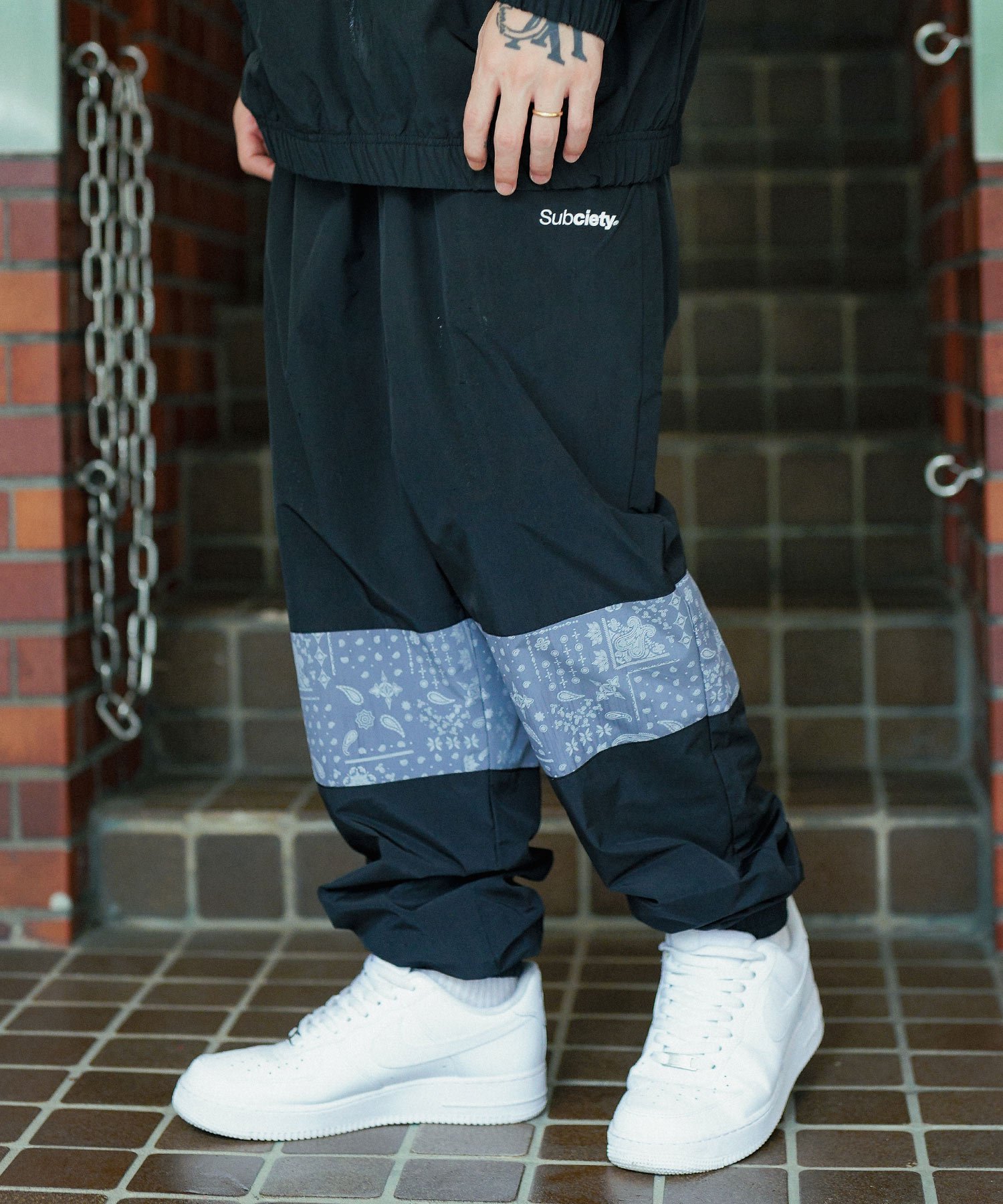 PAISLEY JOGGER PANTS - Subciety Online Store