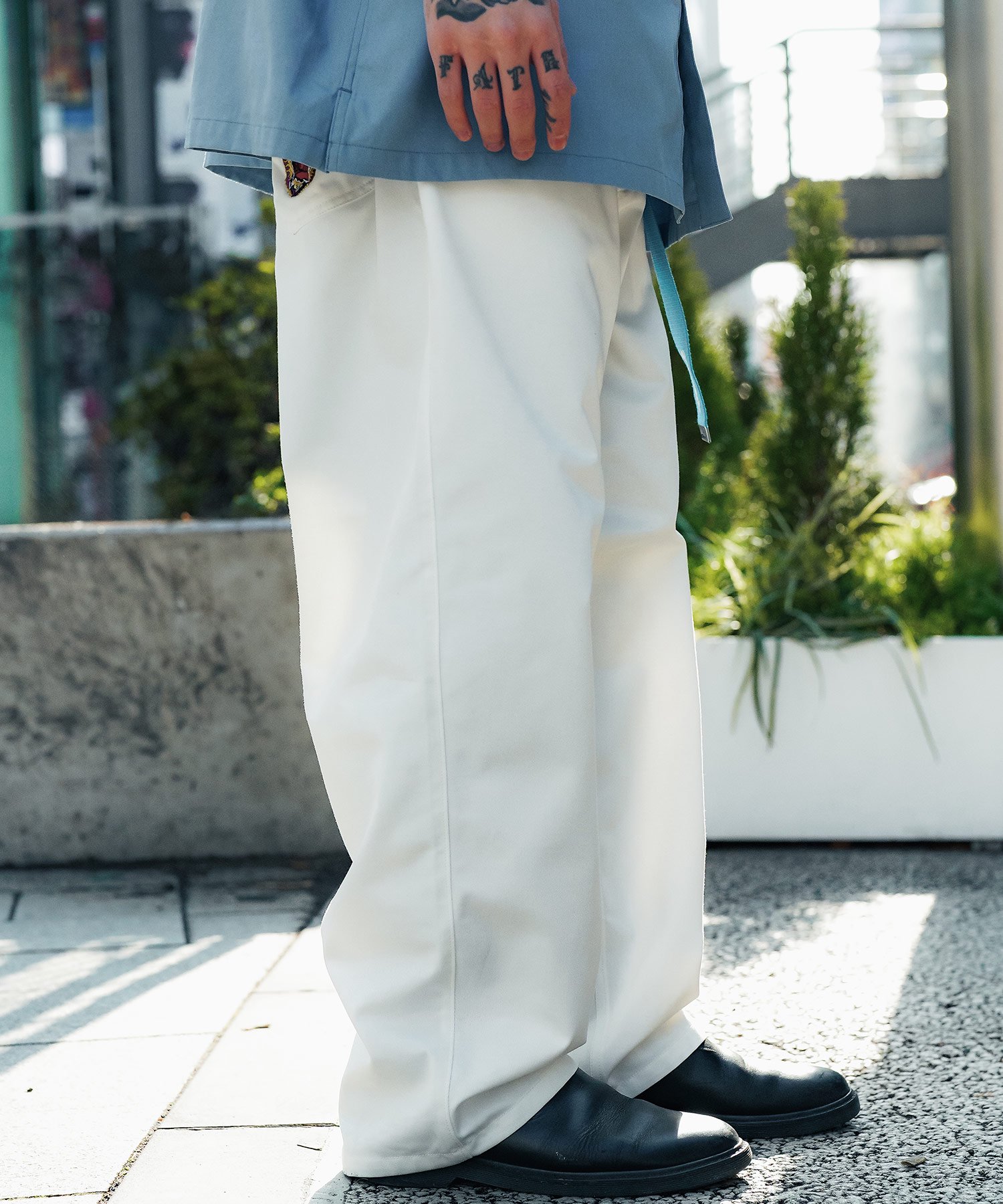 EMBROIDERY BAGGY PANTS - Subciety Online Store