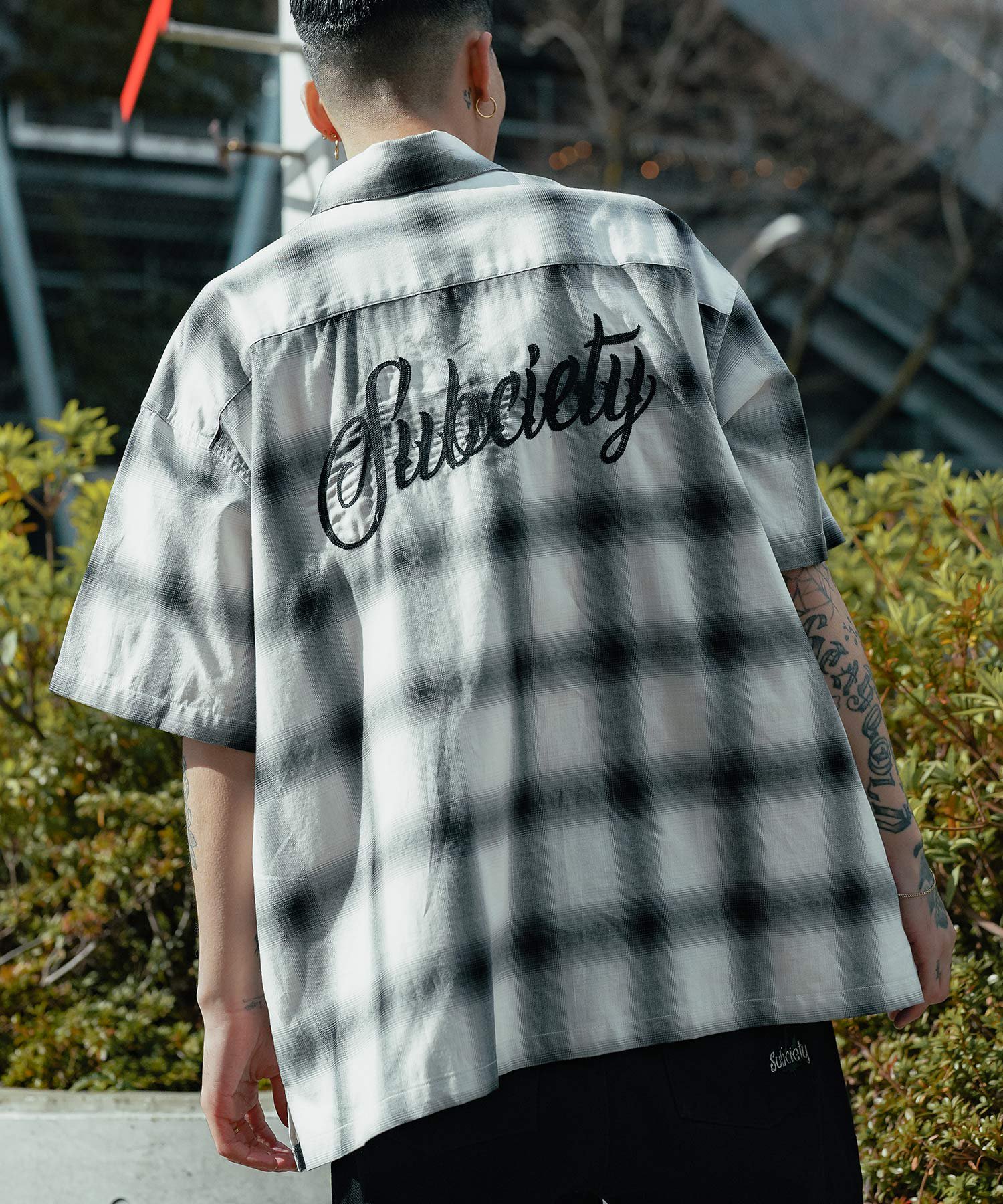 OMBRE CHECK SHIRT - Subciety Online Store