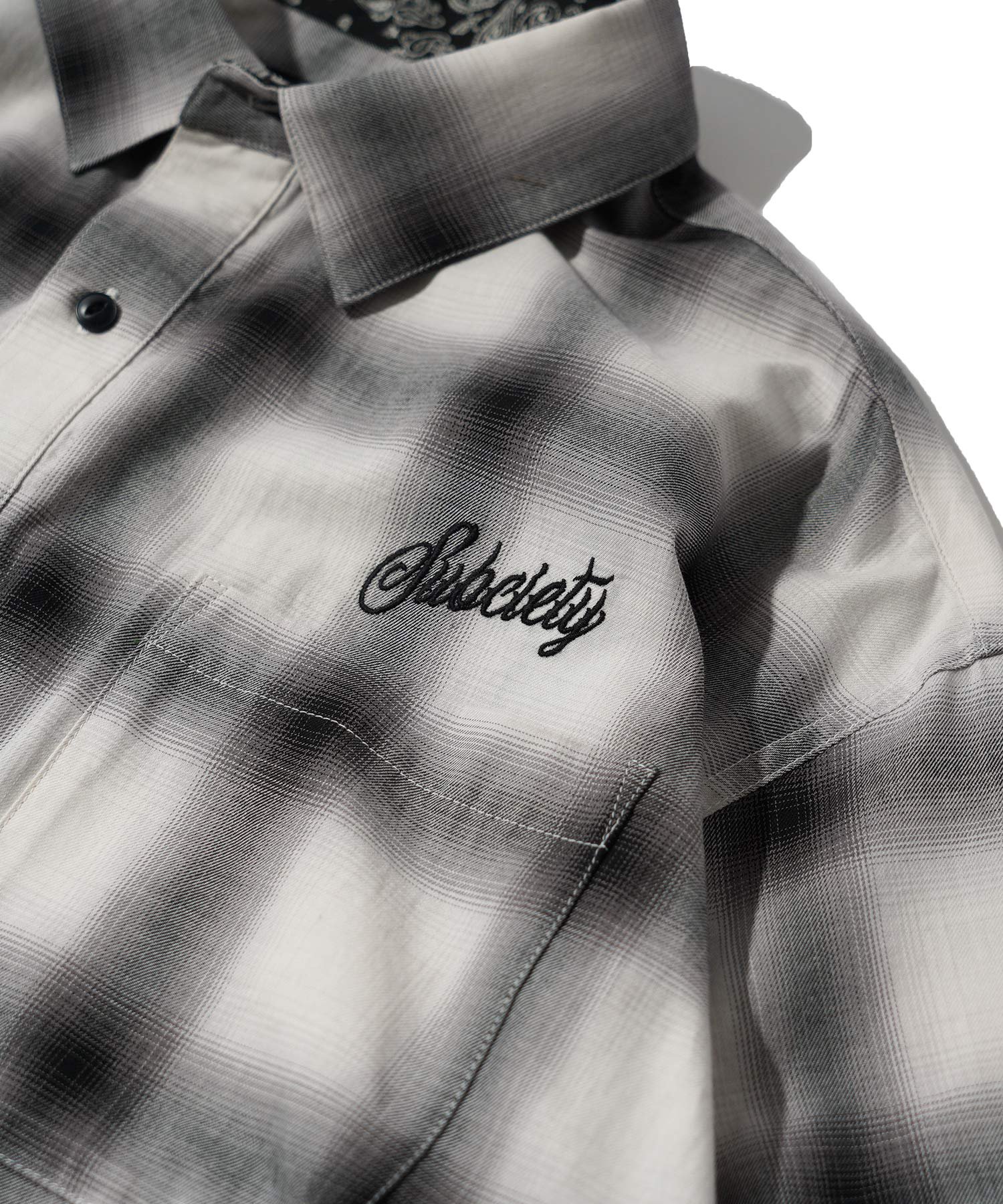 OMBRE CHECK SHIRT   Subciety Online Store