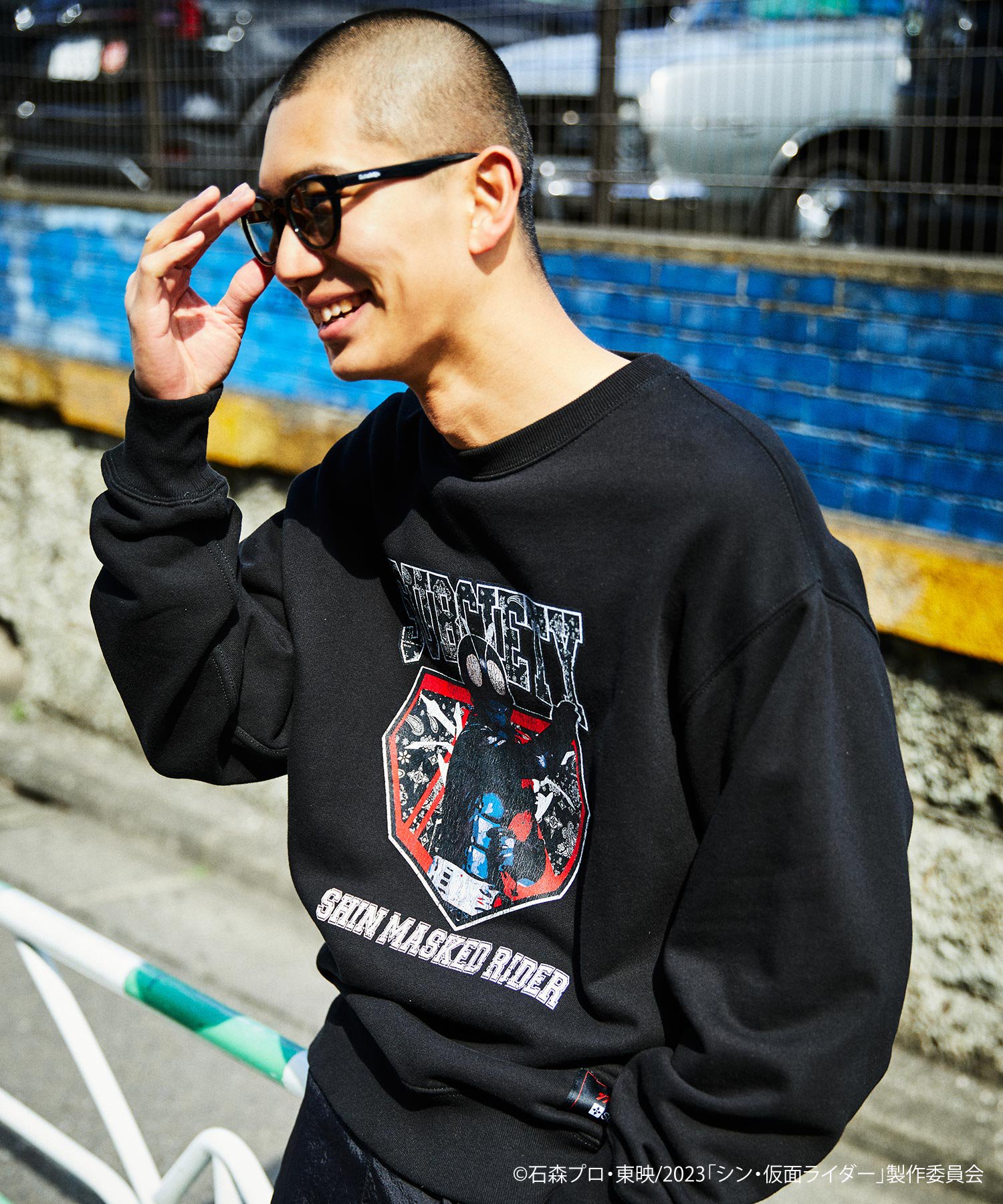 SHIN MASKED RIDER SWEAT - Subciety Online Store