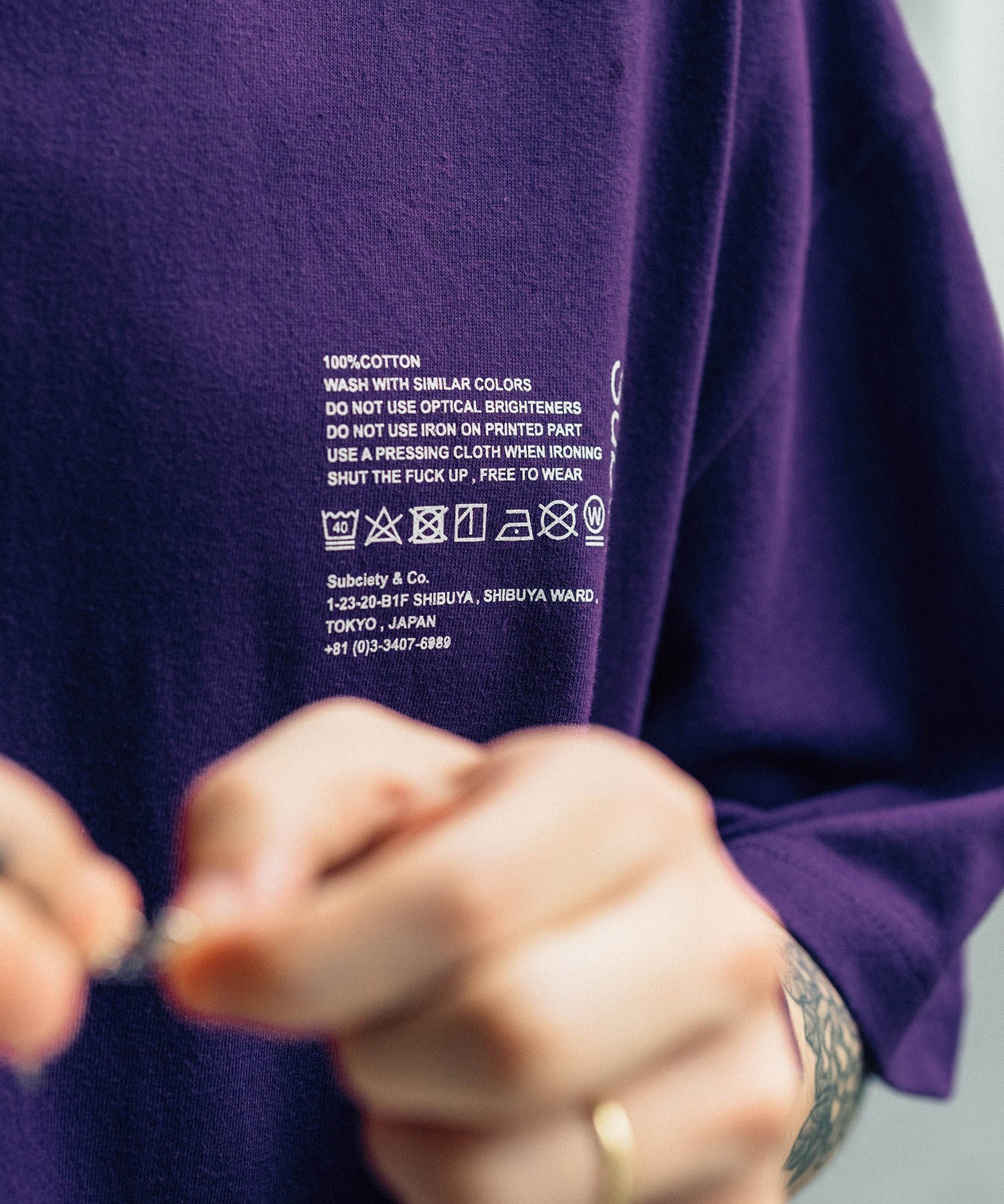 LABEL TEE - Subciety Online Store