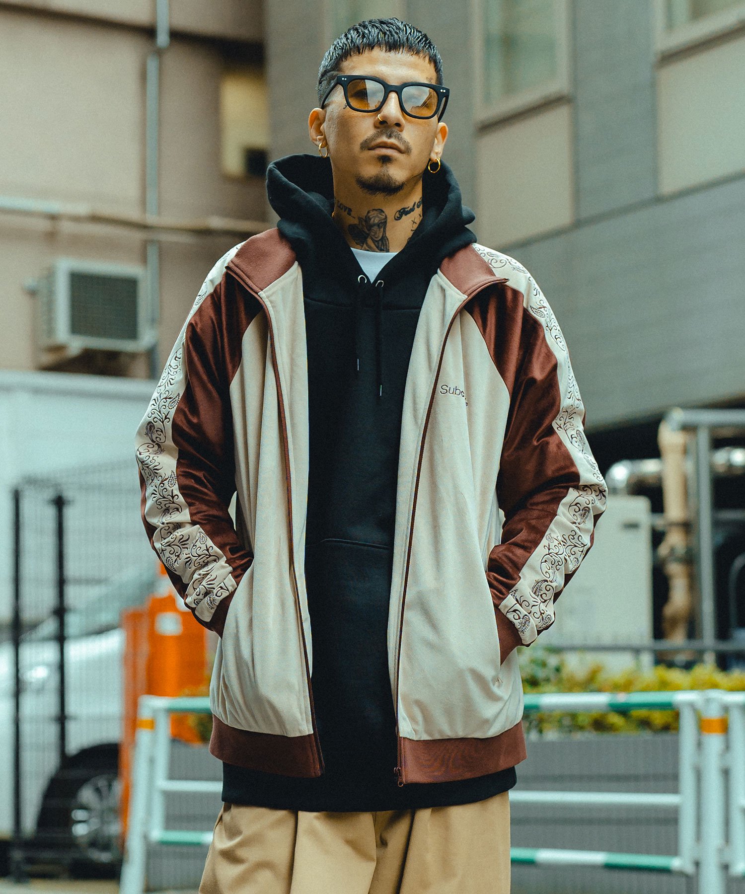 VELOUR TRACK JKT - Subciety Online Store