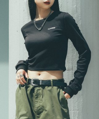 CROPPED L/S TEE