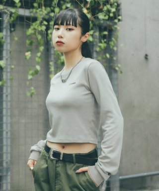 CROPPED L/S TEE