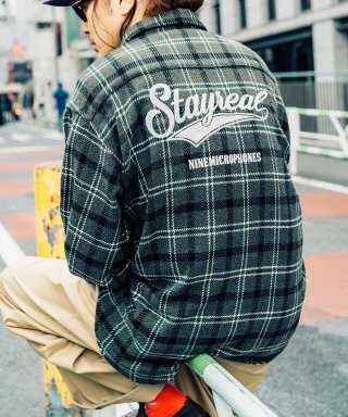 CHECK SHIRT-STAYREAL-