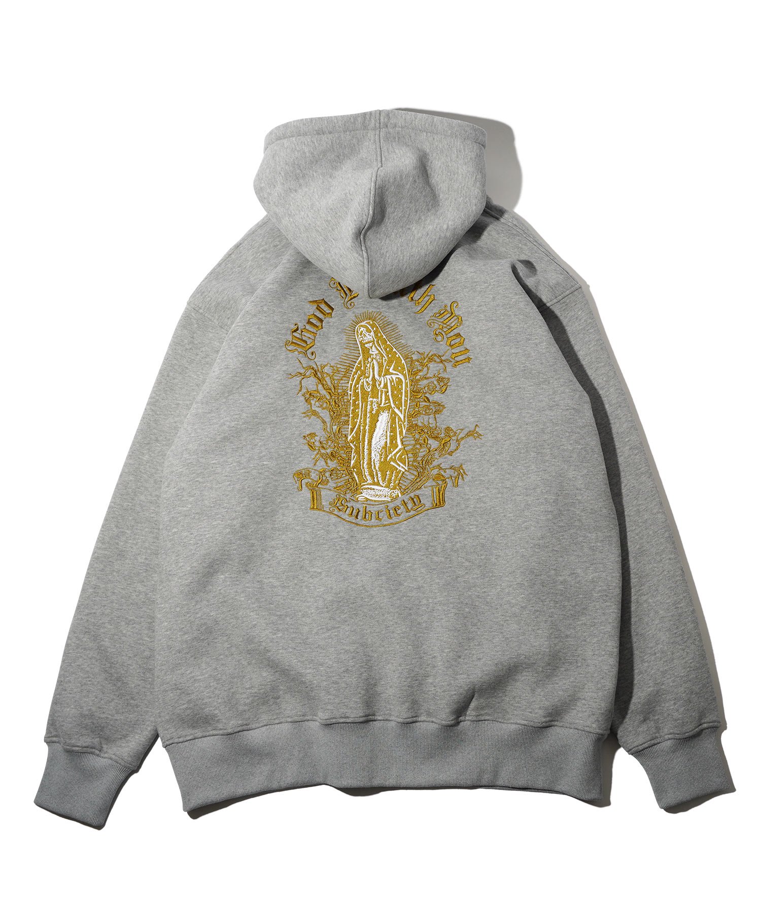 EMBROIDERY MARIA ZIP PARKA - Subciety Online Store