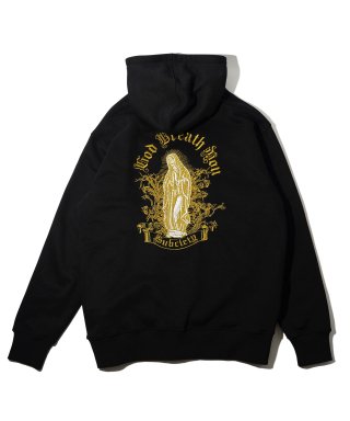 EMBROIDERY MARIA ZIP PARKA
