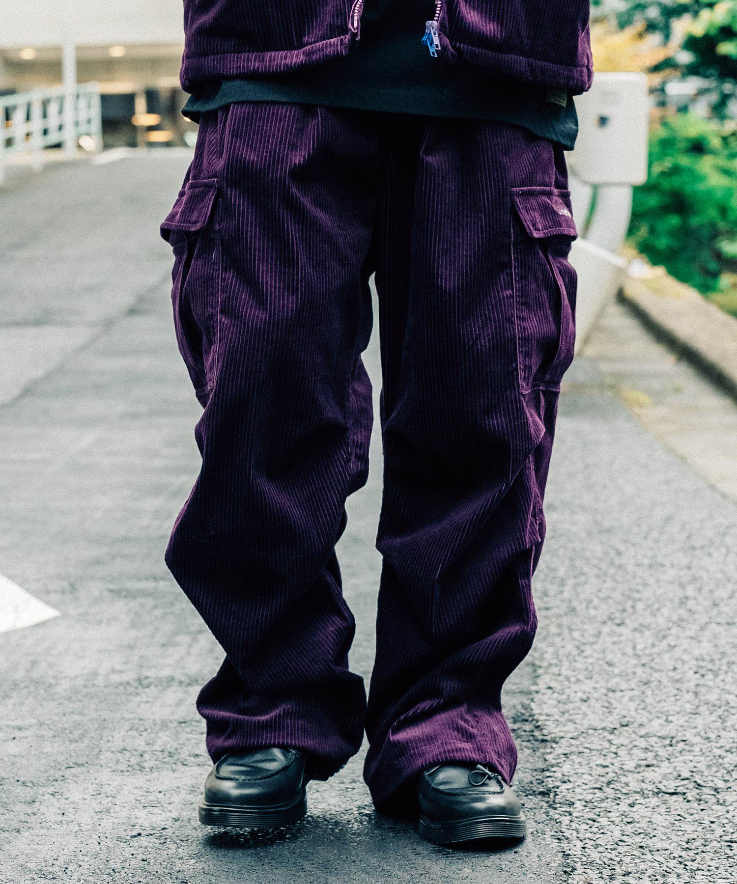 CORDUROY CARGO PANTS - Subciety Online Store