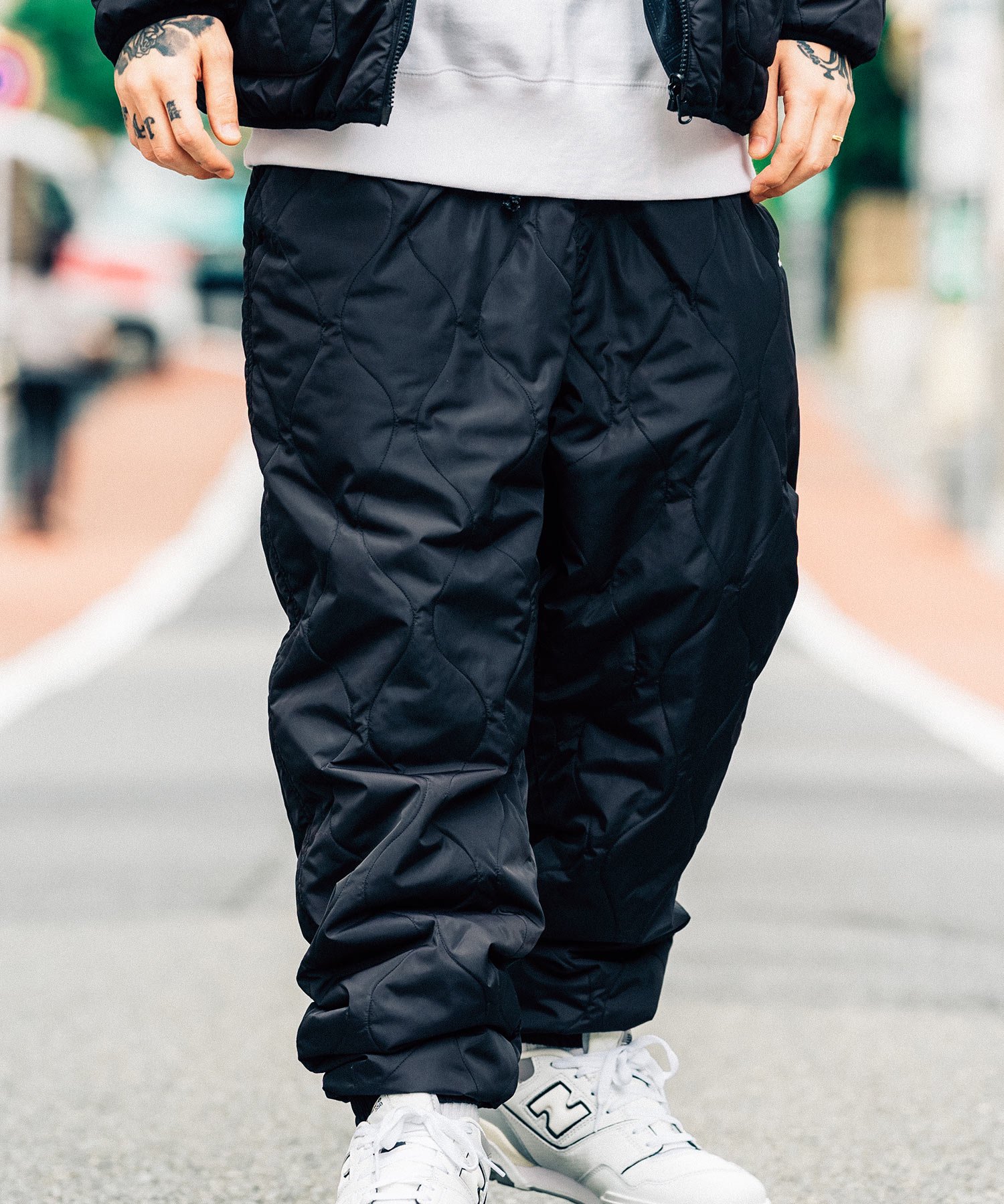 REVERSIBLE QUILTED PANTS - Subciety Online Store