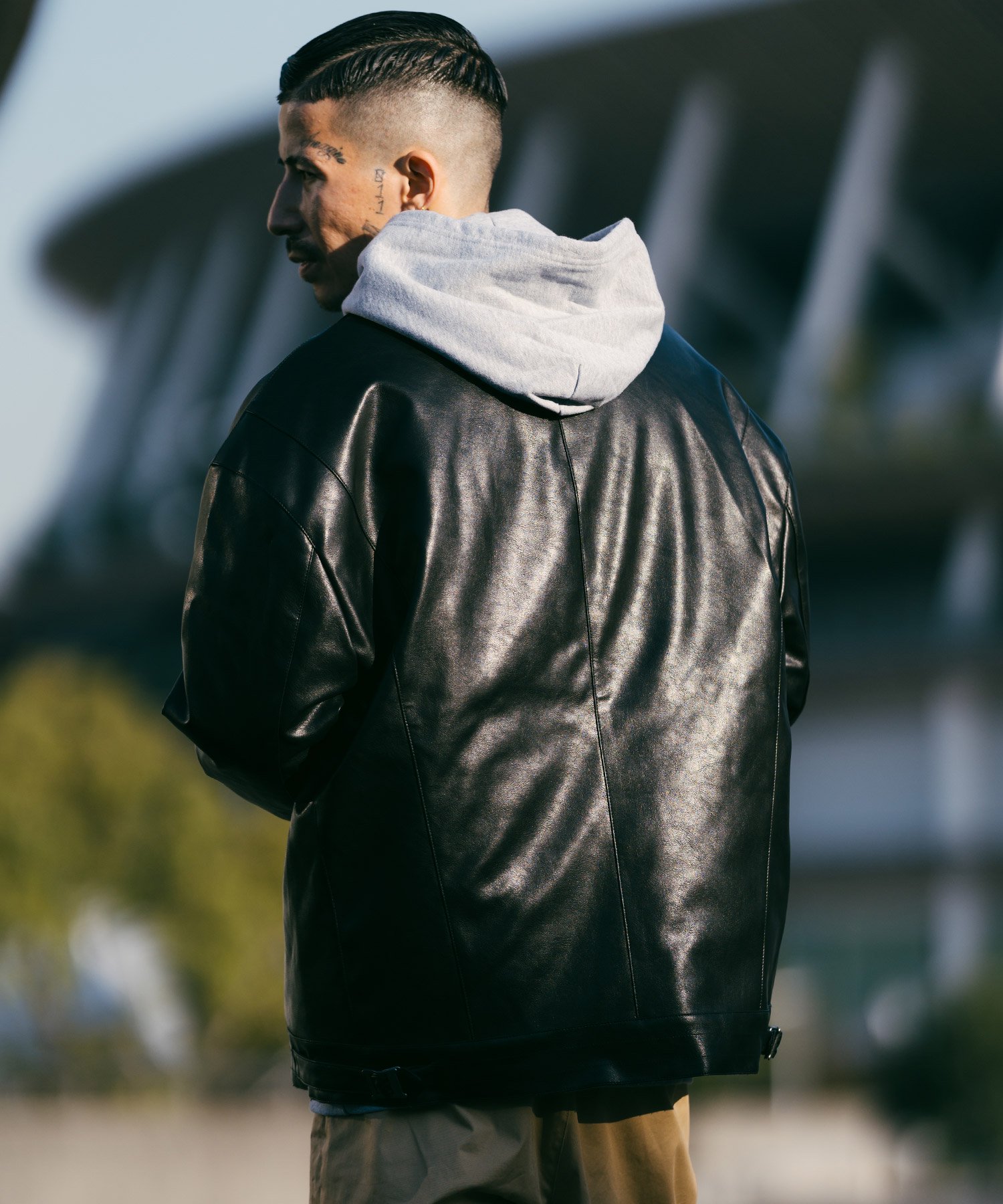 FAKE LEATHER RIDERS JKT - Subciety Online Store