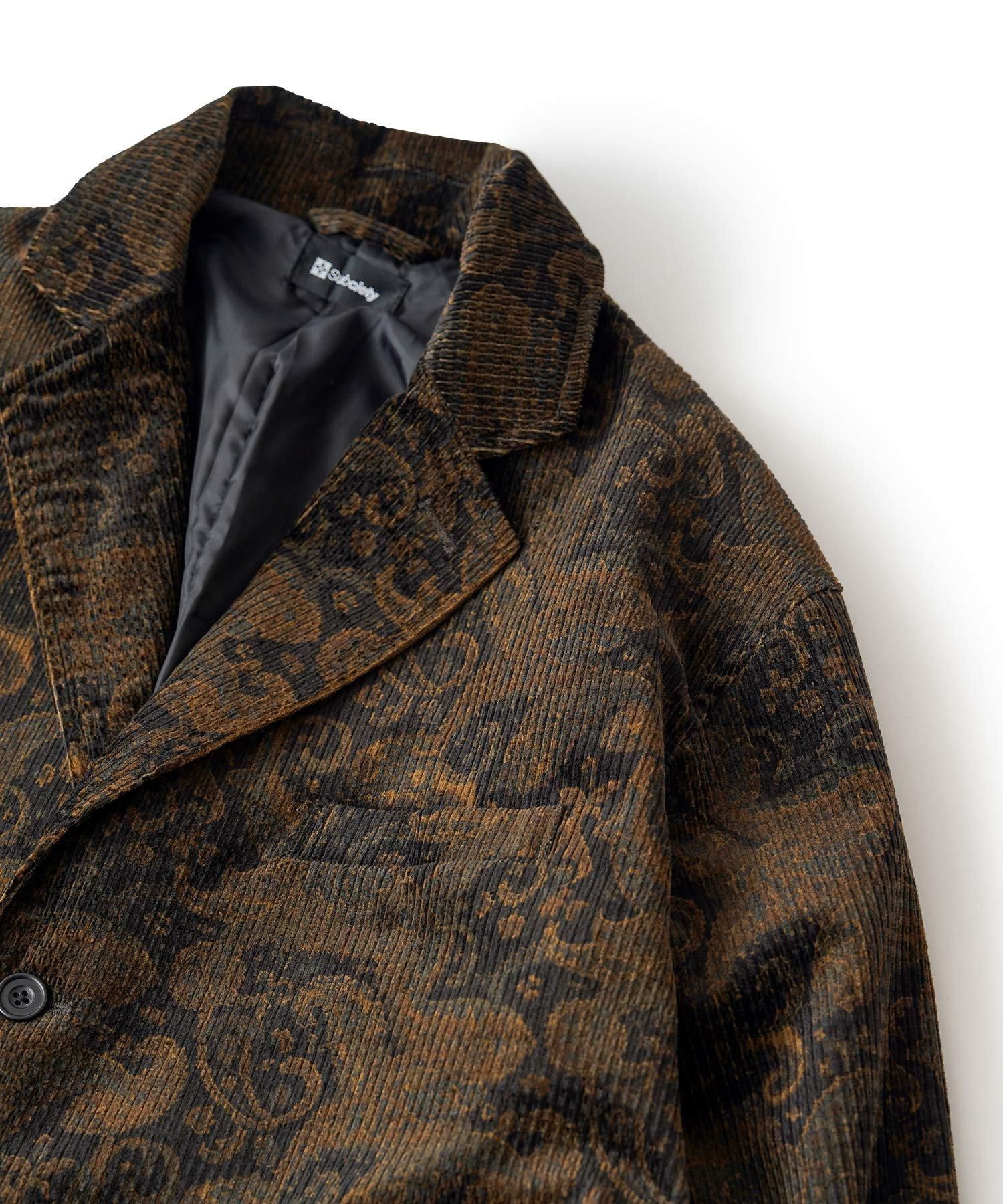CORDUROY TAILORED JKT - Subciety Online Store