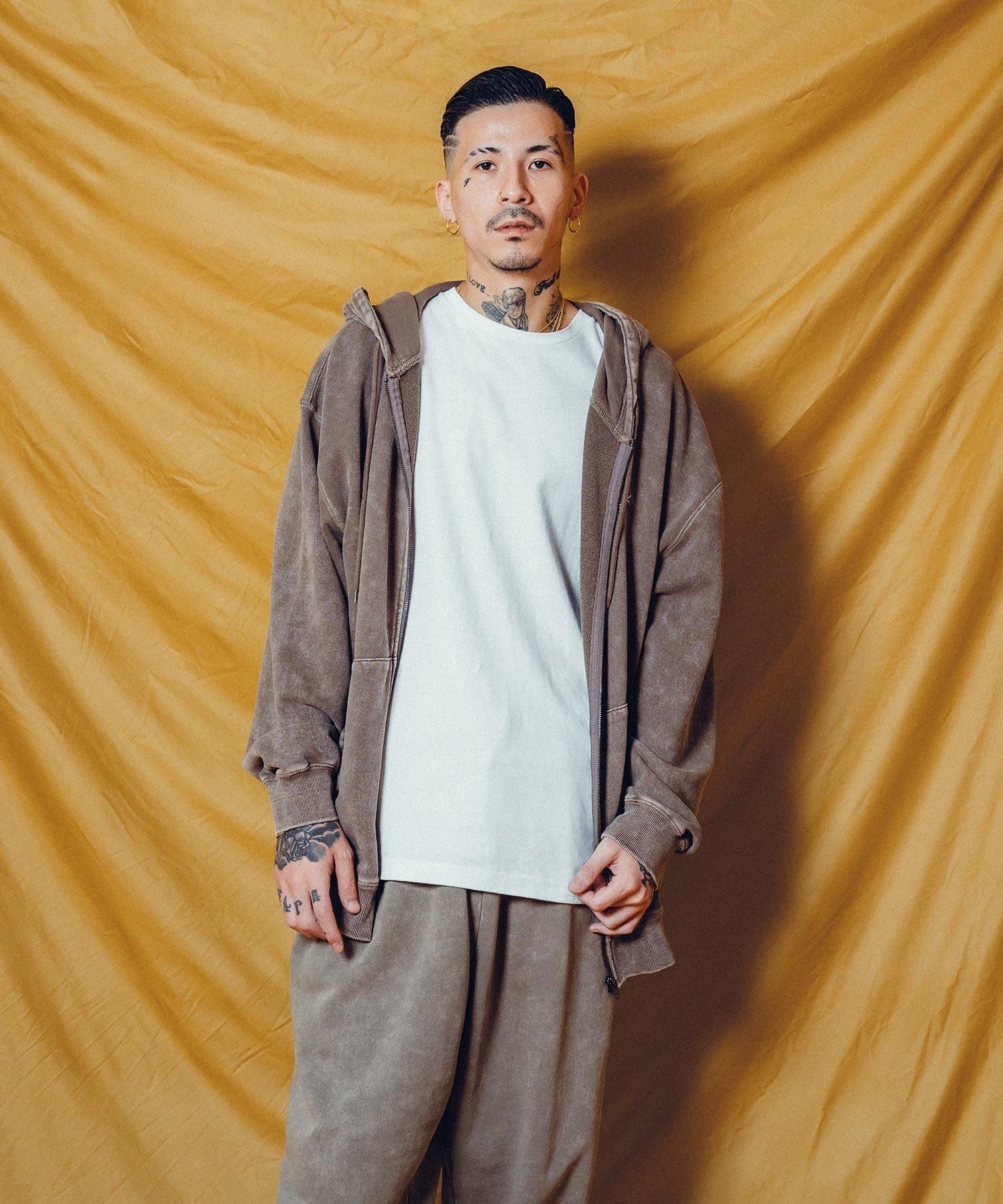 PIGMENT ZIP PARKA-G.I SIGN- - Subciety Online Store PIGMENT ZIP PARKA-G.I SIGN- - Subciety Online Store