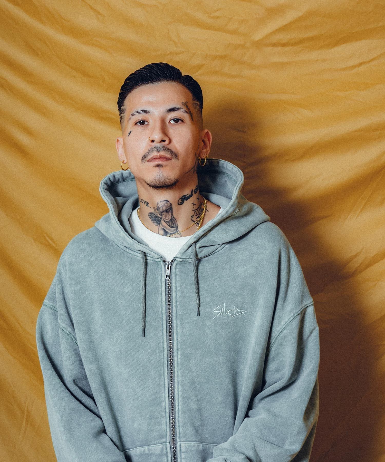 PIGMENT ZIP PARKA-G.I SIGN- - Subciety Online Store PIGMENT ZIP PARKA-G.I SIGN- - Subciety Online Store