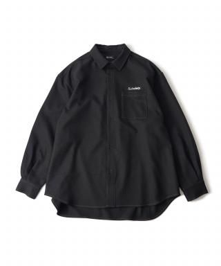 WOOL-LIKE LOOSE SHIRT