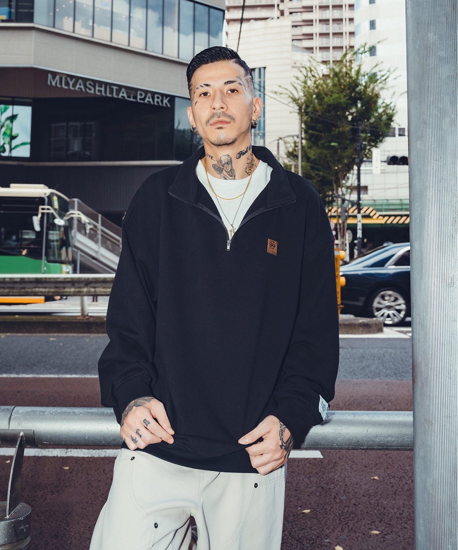 HALF ZIP SWEAT - Subciety Online Store