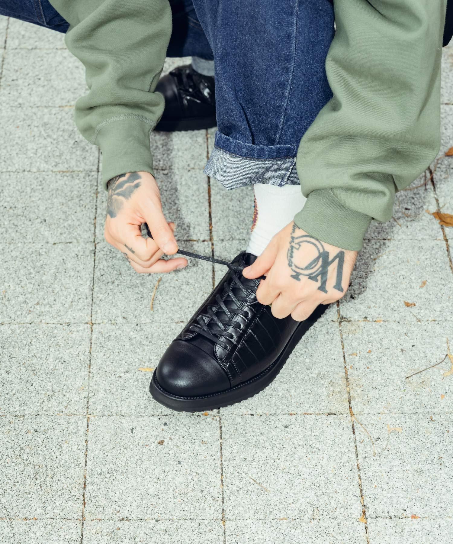 CROCODILE DRESS SNEAKER - Subciety Online Store CROCODILE DRESS SNEAKER - Subciety Online Store