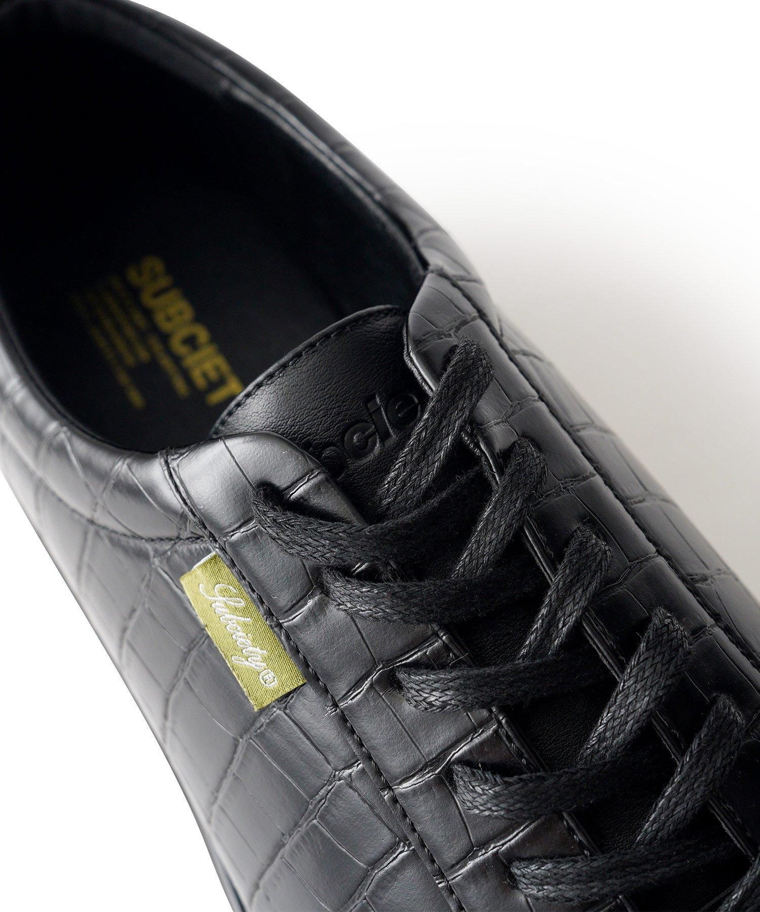 CROCODILE DRESS SNEAKER - Subciety Online Store CROCODILE DRESS SNEAKER - Subciety Online Store