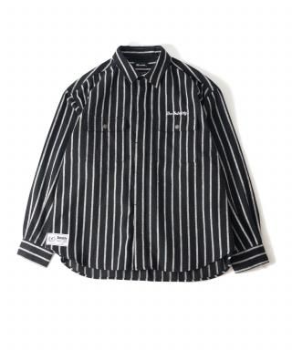 Flannel stripe shirt