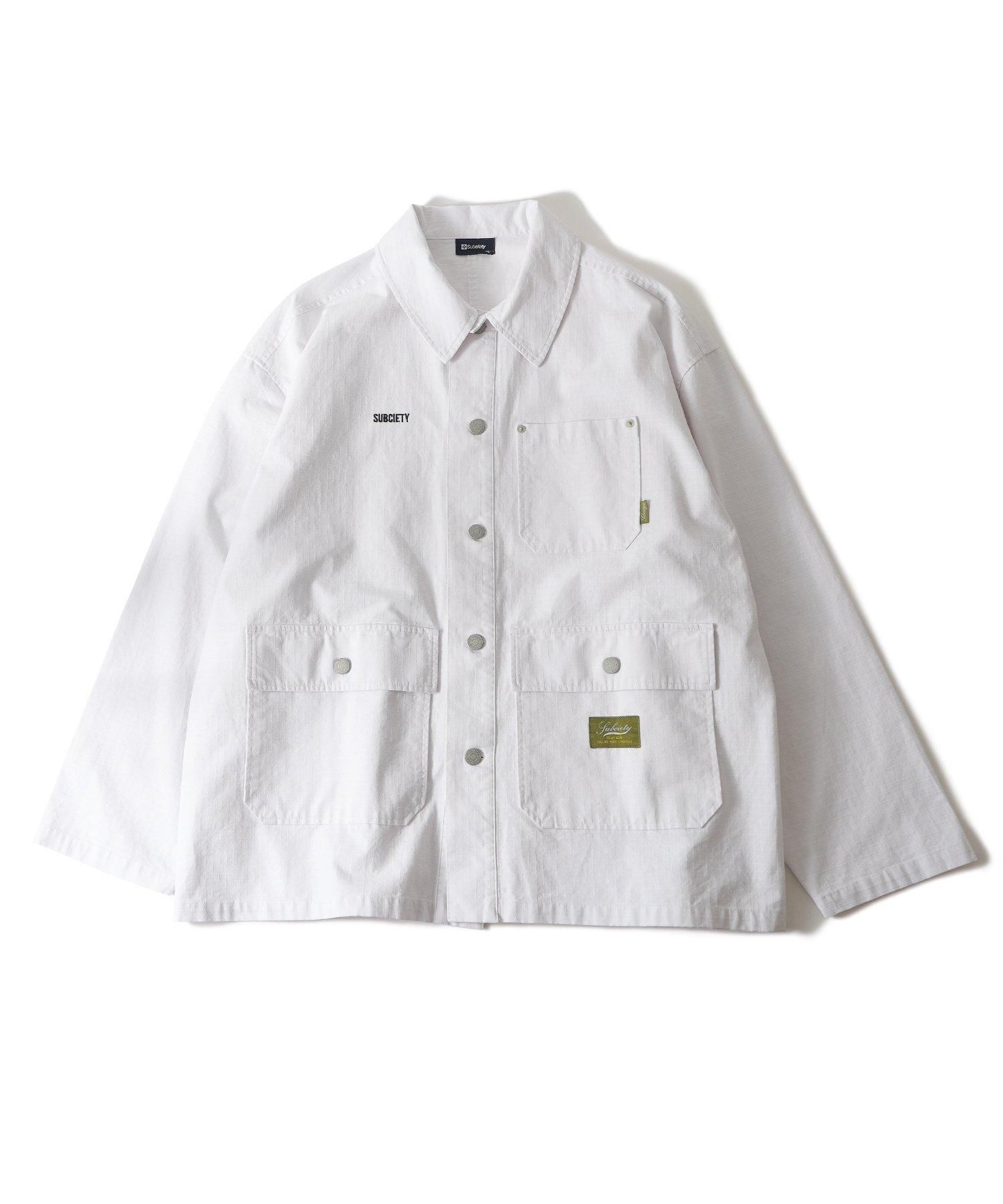 ★17　1104545 サイドアクリル仕様 Utility shirt jacket - Subciety Online Store