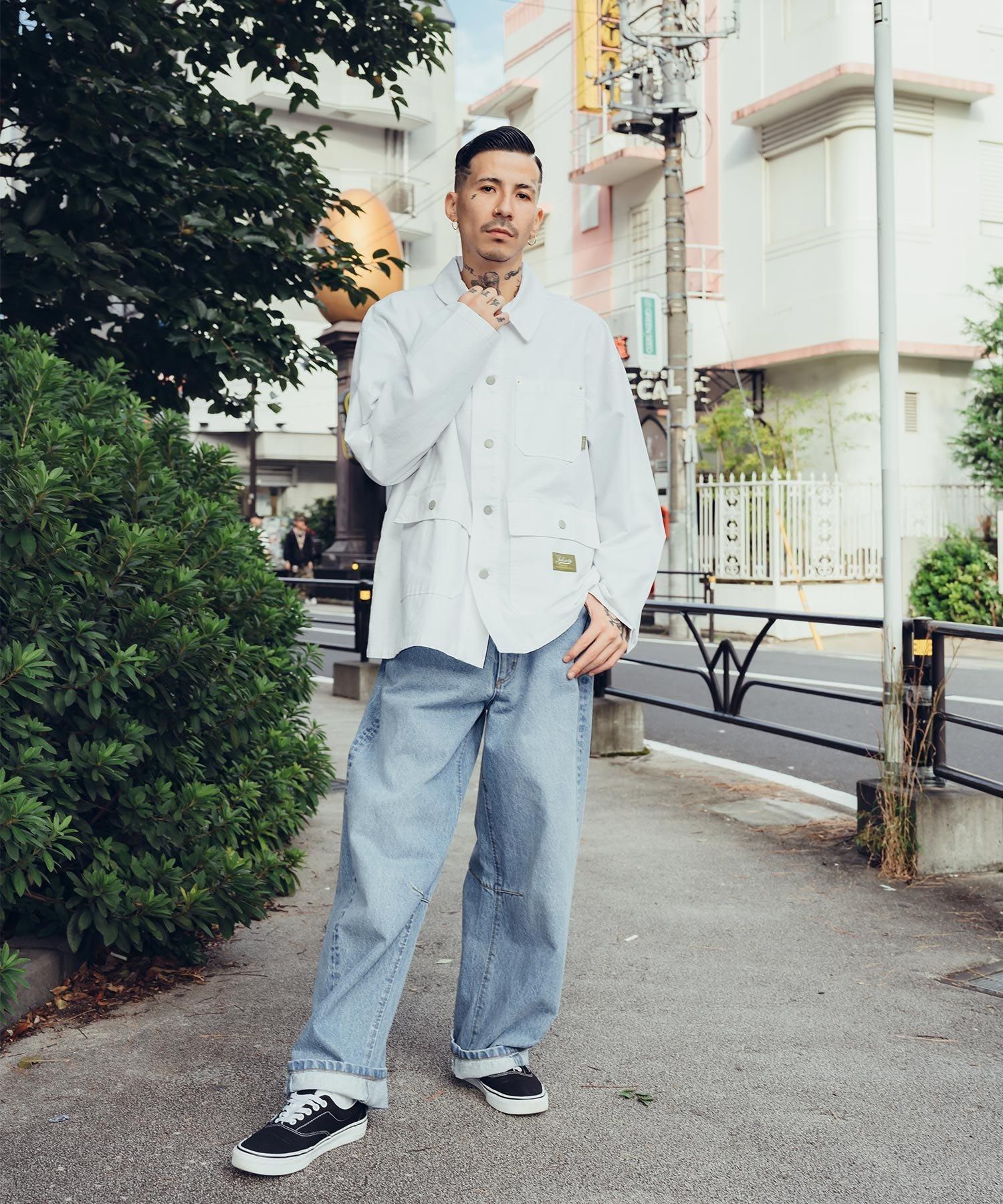 Utility shirt jacket - Subciety Online Store