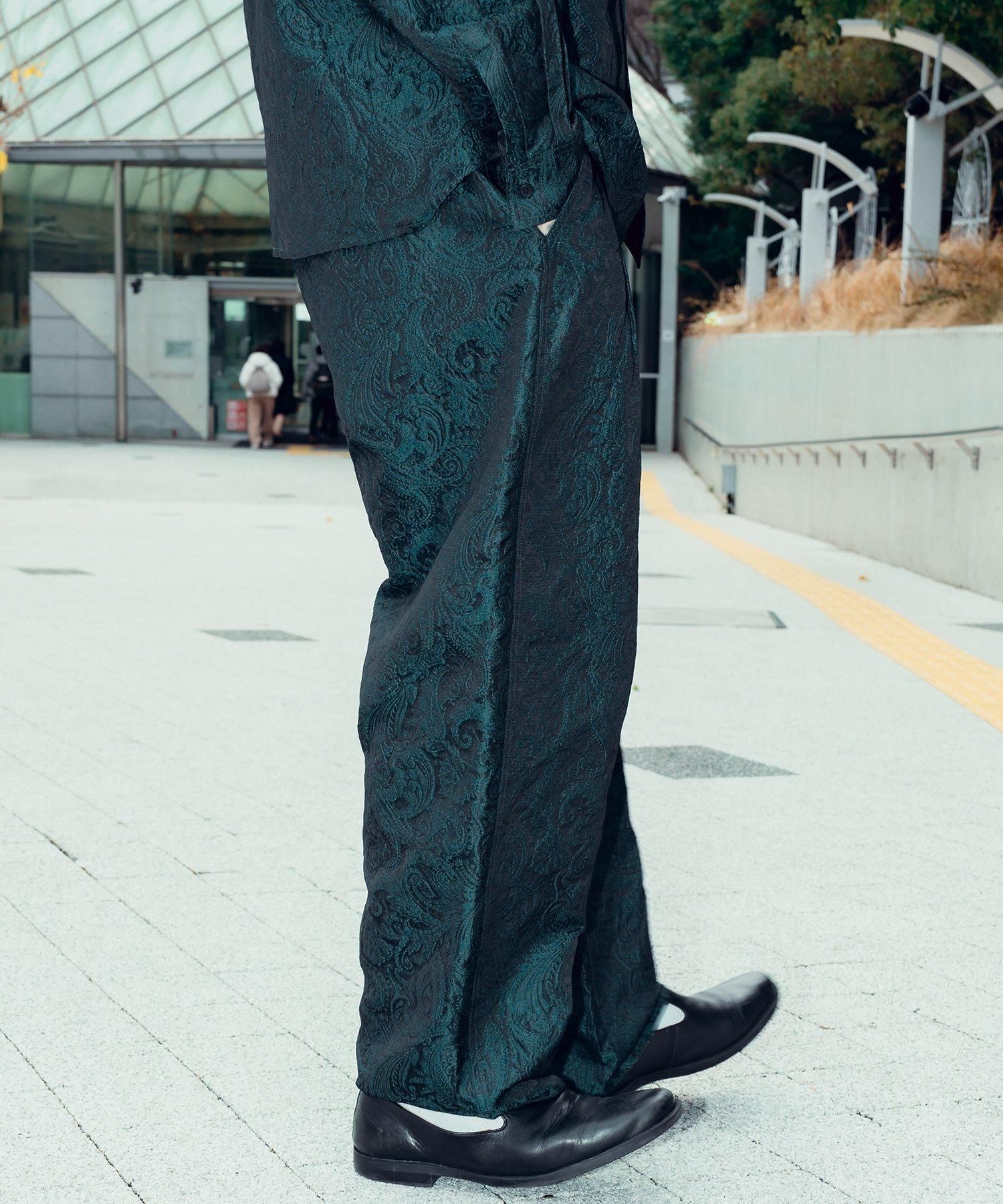 Paisley baggy slacks - Subciety Online Store Paisley baggy slacks - Subciety Online Store