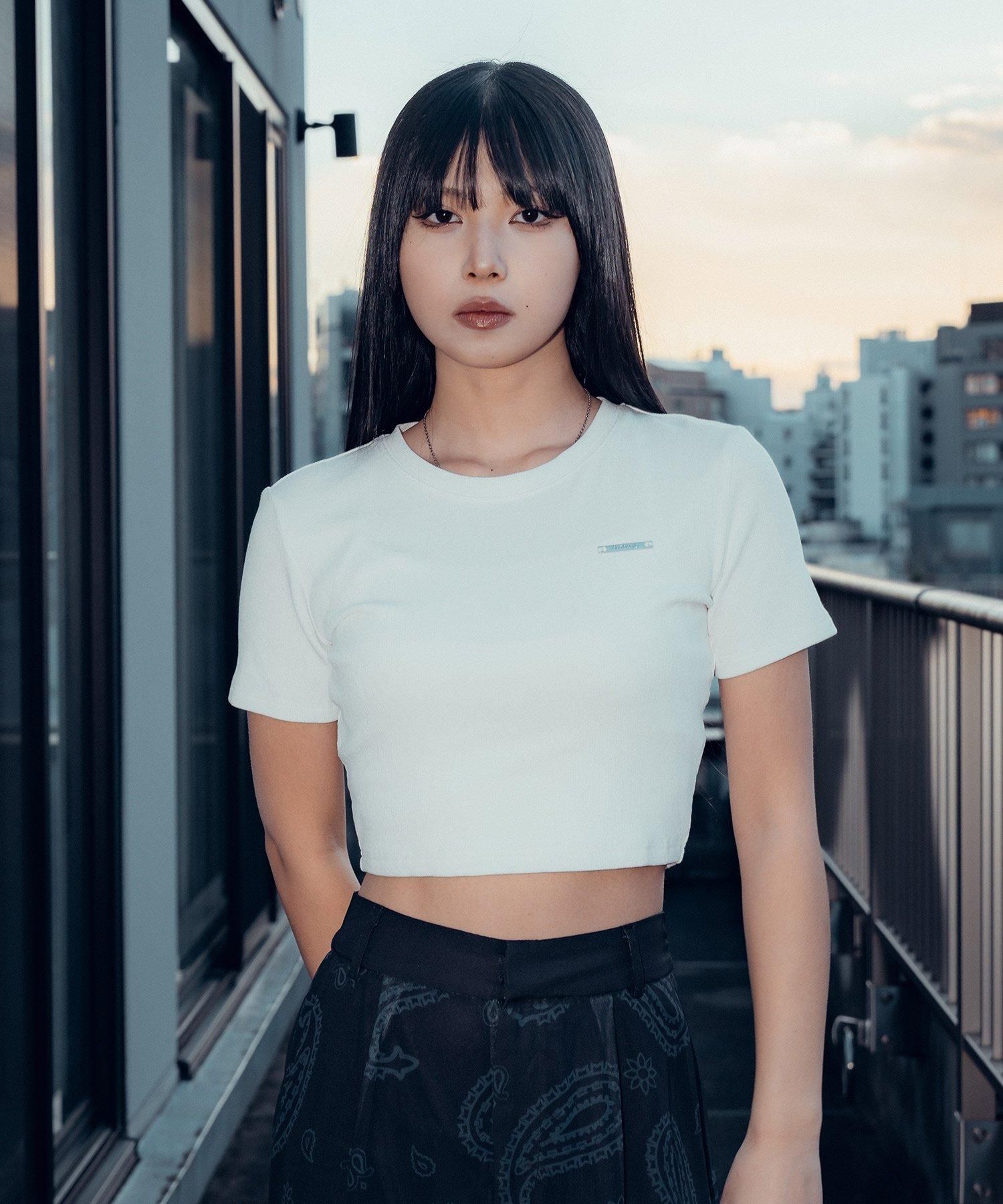 tシャツ Brass logo rib tops「WOMEN」 レディース Brass logo rib tops (WOMENS) - Subciety Online Store