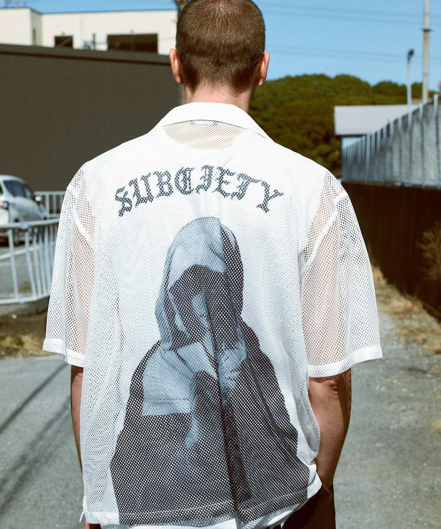 ティーズ ページ16 Hexagonal mesh shirt - Subciety Online Store