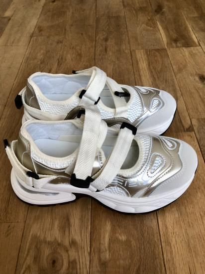 sale！再入荷！厚底 ベルクロ スニーカーサンダル ローカット