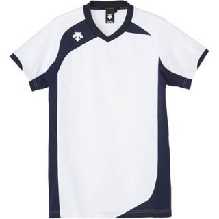 DESCENTE（デサント） DSS-4720 半袖 ゲームシャツ バレーボール WHT