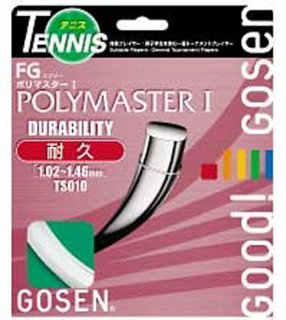 GOSEN(ゴーセン) TS010 ゴーセン エフジーポリマスターI 硬式テニスガット
