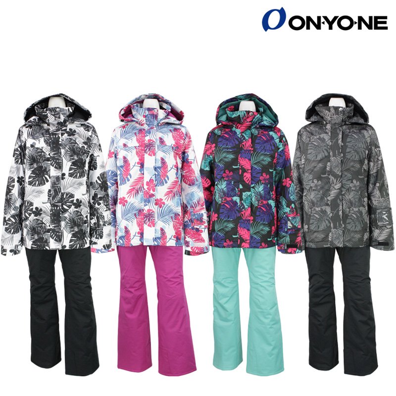 ONYONE(オンヨネ) ONS82532 レディース スキースーツ スキーウェア 上下セット 女性用 - スポーツ・アウトドア用品の通販