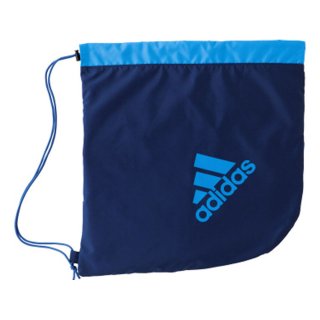 adidas(アディダス) AKM18NVB ボールバッグ1個入れ サッカーボールバッグ ネイビー×ブルー