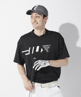 FILA(フィラ) 742667 メンズ モックネックシャツ GOLF ゴルフウェア 半袖 トップス