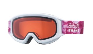 SWANS(スワンズ) JUMPIN-DH ジュニア スノーゴーグル スキー スノーボード ヘルメット対応 5歳〜12歳向け 小学生