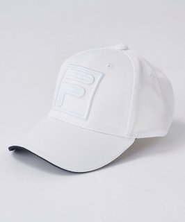 FILA(フィラ) 743903 メンズ ゴルフキャップ 帽子 ボックスロゴ 定番ツイルキャップ