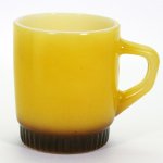 ファイヤーキング　リブボトムマグ黄茶