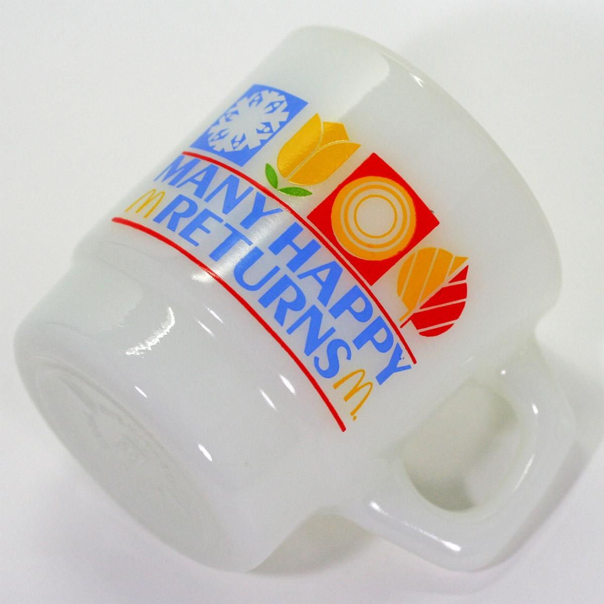 ファイヤーキング マクドナルドマグ、メニーハッピーリターンズ