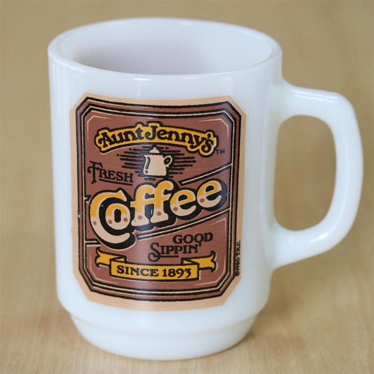 ファイヤーキング　アドマグ　バーガーシェフ Fire king” Burger Chef Mug ファイヤーキング スタッキング