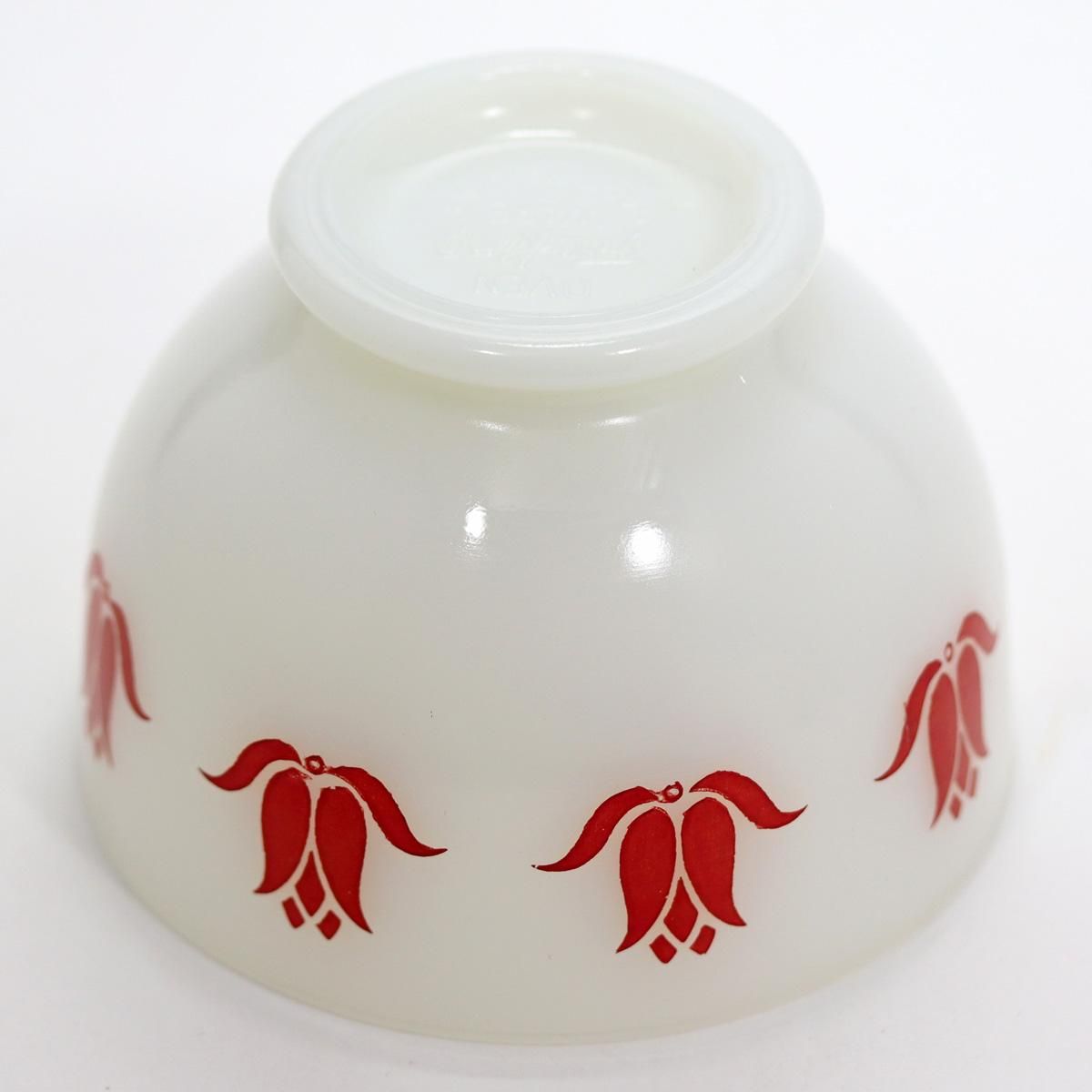 ファイヤーキング カッテージチーズボウル赤 - ファイヤーキングと