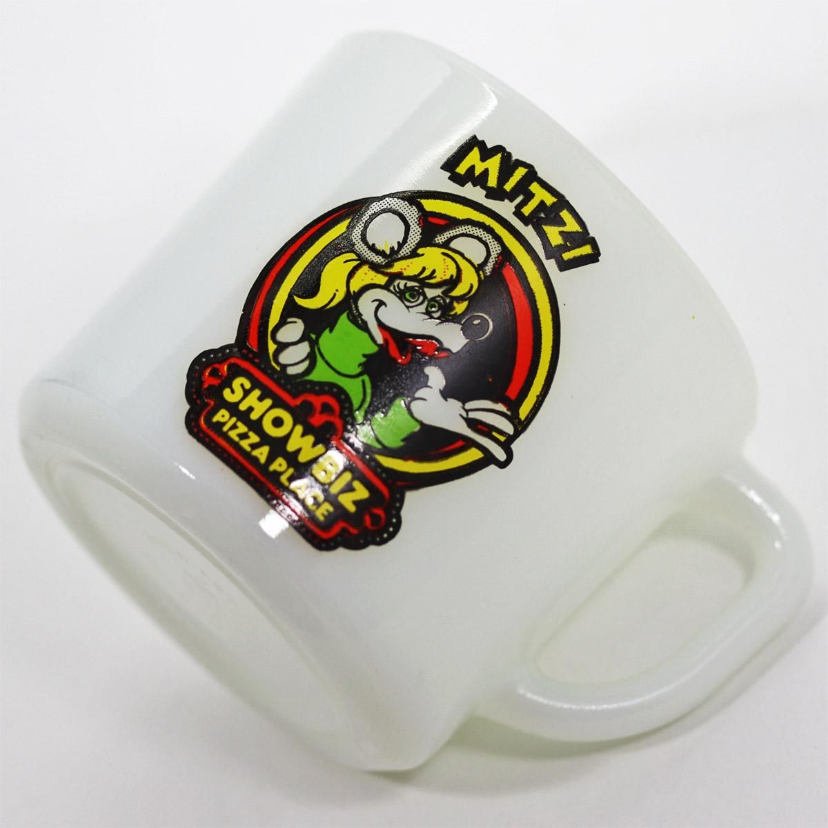 ■希少美品■ファイヤーキング ショービズピザ ビリーボブ＆ミッツ#580,581 9オンスマグ ストロベリーショートケーキ 1980年～1986年製造